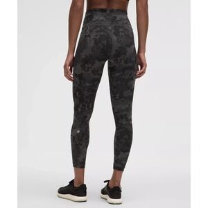 Lululemon | Wunder Train High-Rise Hidden Heritage Black Lace Leggings